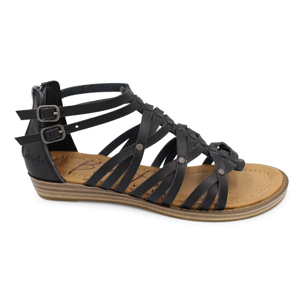 'Blowfish Malibu' Women's Bethy Sandal - Black Dyecut 'Blowfish Malibu' Women's Bethy Sandal - Black Dyecut -Blowfish Malibu Shop BF