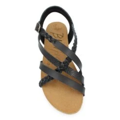 'Blowfish Malibu' Women's Maddi Sandal - Black Amazon Rawhide -Blowfish Malibu Shop BF 9321 MADDI BARDC 3 1024x1024@2x