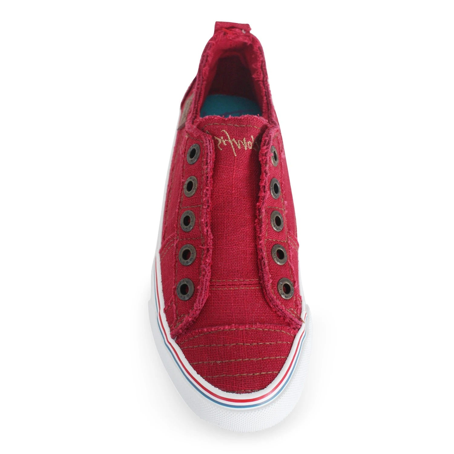 'Blowfish Malibu' Women's Play Slip On - Jester Red Hipster Smoked Twill 'Blowfish Malibu' Women's Play Slip On - Jester Red Hipster Smoked Twill -Blowfish Malibu Shop ZS