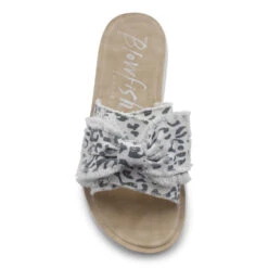 'Blowfish Malibu' Women's Saturn Sandal - Gray Paper Cat Canvas -Blowfish Malibu Shop ZS 0888 SATURN GRPCC 3 1024x1024@2x