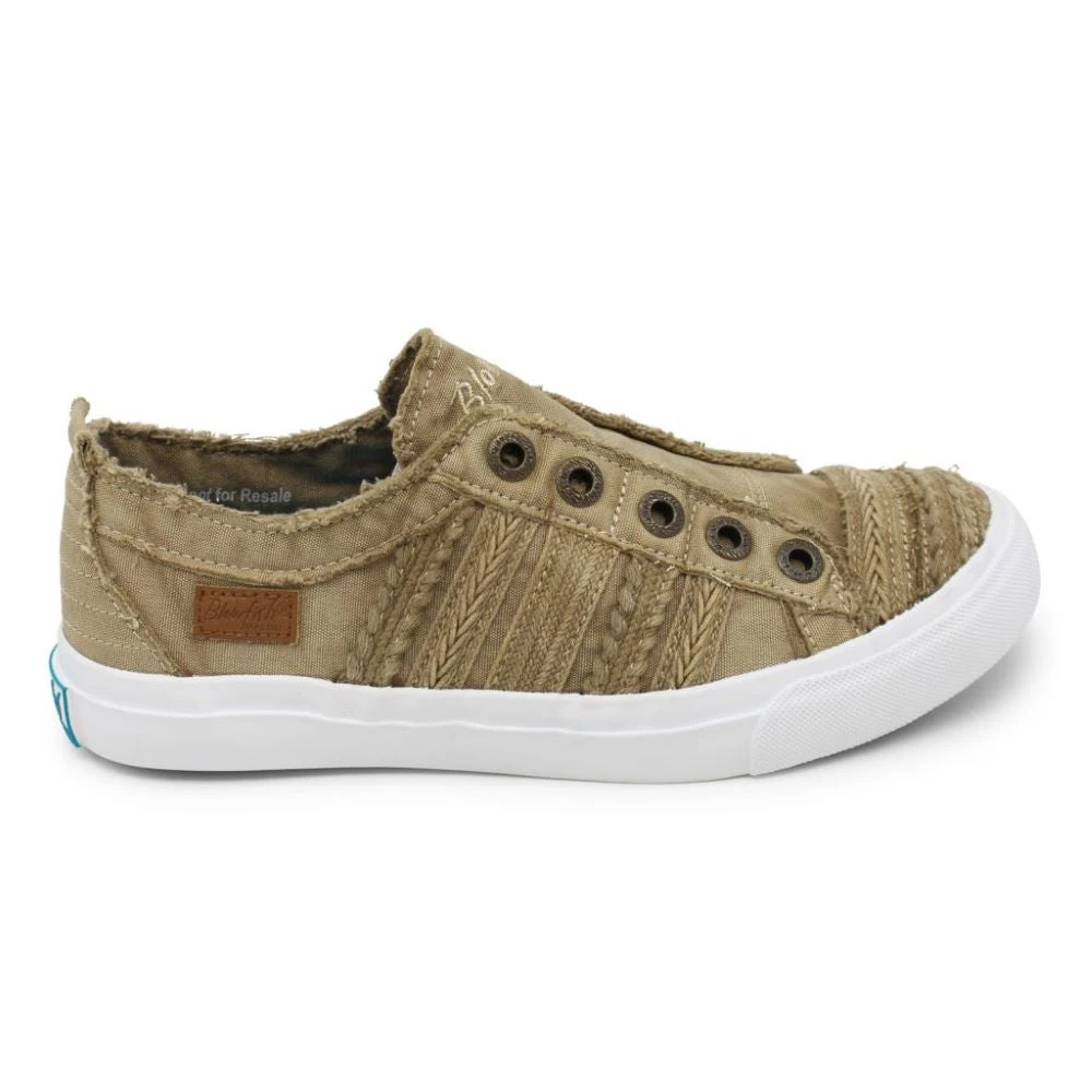'Blowfish Malibu' Women's Parlane Sneaker - Desert Khaki Color Washed Canvas 'Blowfish Malibu' Women's Parlane Sneaker - Desert Khaki Color Washed Canvas -Blowfish Malibu Shop ZS 0917 PARLANE DKCWC 2
